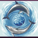 Дельфины с шаром